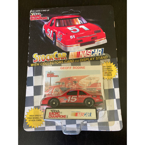 NIB Vintage NASCAR Racing Champions 1991 Geoff Bodine Stockcar #15 - Picture 1 of 5